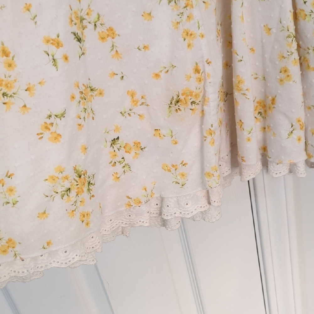Ruby Rox Yellow Floral Mini Dress - Picture 5 of 5